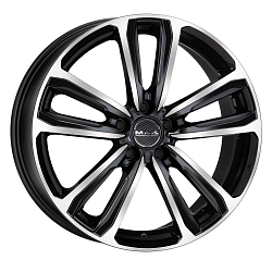 Диск MAK Magma 7,5x17 5x114,3 ET40 DIA 76 Black Mirror
