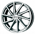 Диск Alutec Singa 6x15 5x112 ET43 DIA 57,1 Diamond Black Front Polished
