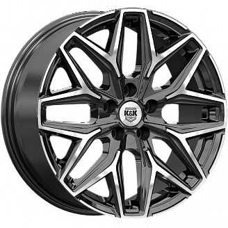 Диск K&K Ариус (KC1187-12) 7x17 5x108 ET40 54,1 Алмаз черный