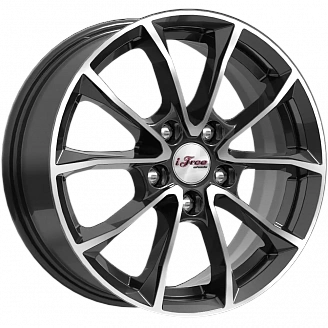 Диск iFree Джет (KC914-00) 6,5x16 5x112 ET43 DIA 57,1 Блэк джек