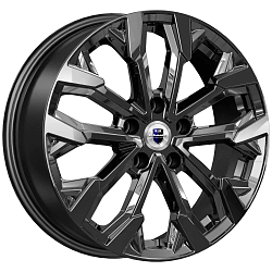 Диск K&K Морейн (KC1046-14) 6,5x17 5x114,3 ET49 DIA 67,1 Алмаз черный
