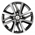 Диск KHW 1609 6x16 4x100 ET46 54,1 Black-FP (Kia Rio II/Hyundai Solaris II)