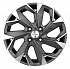 Диск KHW 1508 6x15 4x100 ET50 60,1 Gray-FP (Lada Vesta)