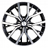 Диск KHW 1806  7x18 5x114,3 ET48,5 67,1 Black-FP (Kia Sportage)