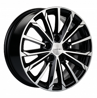 Диск KHW 1611 6,5x16 5x114,3 ET40 66,1 Black-FP (Nissan Qashqai)