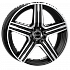 Диск MAK Lewis 8х19 5х112 ET48 66,6 Black Mirror 00131007
