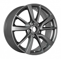 Диск K&K KC699 (ZV 17_Teana) 7x17 5x114,3 ET45 DIA 66,1 Алмаз черный