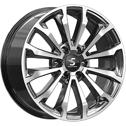 Диск KP006 (20_Haval H9) (KP006-03) 8,5x20 6x139,7 ET33 DIA 75,1 Diamond quartz