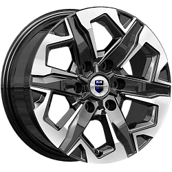Диск K&K Тейт (KC1050-08) 7,5x17 6x139,7 ET36 DIA 100,1 Алмаз черный