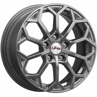 Диск iFree Спейс-Нидл (KC100-02) 6,5x16 5x100 ET38 DIA 67,1 Хай вэй