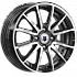 Диск K&K Квант (KC960-01) 5,5x14 4x100 ET38 DIA 60,1 Алмаз черный