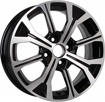 Диск iFree KC945 (ZV 15_Vesta) 6x15 4x100 ET50 60,1 Алмаз черный