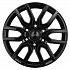 Диск KHW 1723 8x17 6x139,7 ET38 67,1 Black (Mitsubishi L200)